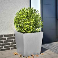 VidaXL Plantenbak 50x50x50 cm gegalvaniseerd staal