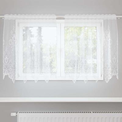 Gordijnen met gordijnen Wit 150 x 80 cm Polyester