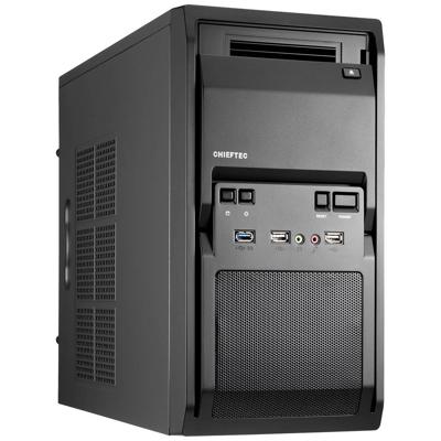 Chieftec LT-01B-350GPB Mini-tower PC-behuizing Zwart
