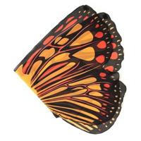 Carnaval verkleed vlinder vleugels - Oranje vlinder - multi kleuren - voor kinderen