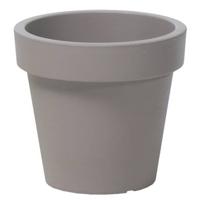 Prosperplast Bloempot - kunststof - taupe - D16 x H14,5 cm