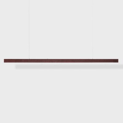 Anour I Model Cordless Hanglamp - 200 cm - Roest staal