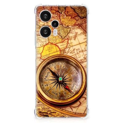 Xiaomi Poco F5 Telefoonhoesje met valbescherming Kompas Xiaomi Poco F5 Telefoonhoesje met valbescherming Kompas