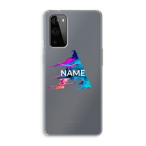 Abstract Spectrum: OnePlus 9 Pro Transparant Hoesje