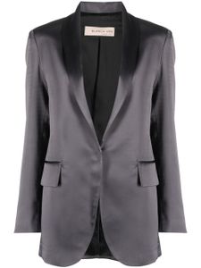 Blanca Vita blazer Guarana à fini satiné - Gris