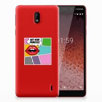 Nokia 1 Plus | Sillicone Back Cover | Popart Princess