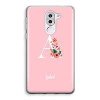 Pink Bouquet: Honor 6X Transparant Hoesje