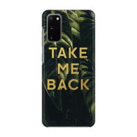 Take me back: Volledig geprint Samsung Galaxy S20 Hoesje