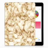 Apple iPad 9.7 2018 | 2017 Tablet Back Cover Marmer Goud - thumbnail