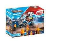 PlaymobilÂ® stuntshow 70820 starterpack quad met vuurhelling - thumbnail