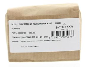 Jacob Hooy Ondersteunt zuurgraad maag (250 gr)