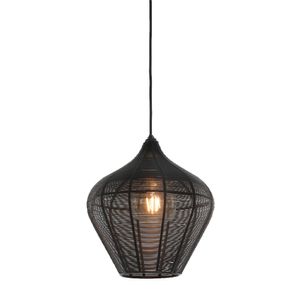 Hanglamp Alvaro mat zwart M
