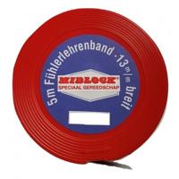 Midlock voelerlint 0.20mm op rol (5mtr)