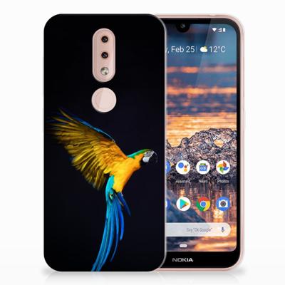 Nokia 4.2 | TPU Hoesje | Papegaai
