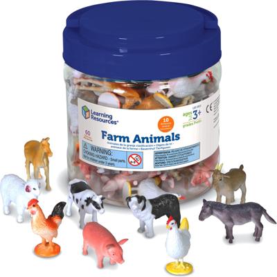 Learning Resources Boerderijdieren 60 stuks