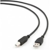 Gembird 4.5m USB 2.0 A/B M USB-kabel 4,5 m USB A USB B Zwart - thumbnail