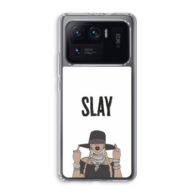 Slay All Day: Xiaomi Mi 11 Ultra Transparant Hoesje