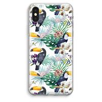 Tukans: iPhone XS Max Transparant Hoesje