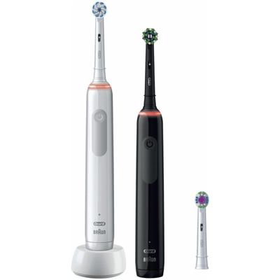 Oral B PRO 3 3900 Duo Tandenborstel Zwart