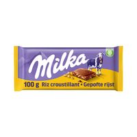 Milka - chocoladetablet met gepofte rijst - 100g