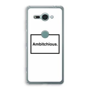 Ambitchious: Sony Xperia XZ2 Compact Transparant Hoesje