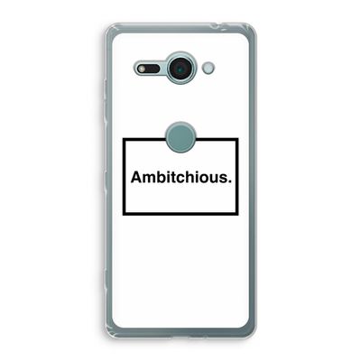 Ambitchious: Sony Xperia XZ2 Compact Transparant Hoesje