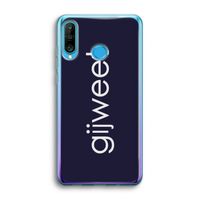 Gijweet: Huawei P30 Lite Transparant Hoesje