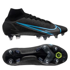 Nike Mercurial Superfly 8 Elite SG-PRO Anti-Clog Renew - Zwart/Grijs