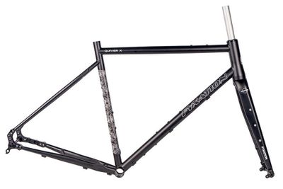 Fyxation Quiver X Gravel Frameset - Zwart Fyxation Quiver X Gravel Frameset - Zwart