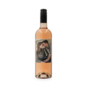 Wijn met bedrukt etiket - Belvy - Rosé