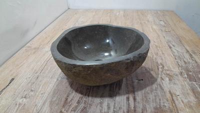 Riviersteen waskom RS250323, 37x36x15 cm