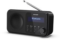 Sharp DR-P420(BK) draagbare radio - DAB - FM - bluetooth - zwart - thumbnail