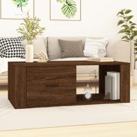 Salontafel 100x50,5x35 cm bewerkt hout bruin eikenkleur