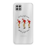 Jingle Ladies: Samsung Galaxy A22 4G Transparant Hoesje