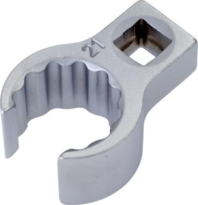 HAZET Ringsleutel · open 848Z-22 · 3/8 inch (10 mm) vierkant hol · Buitentwaalfkant profiel · SW 22 mm · Binnenvierkant 10 =