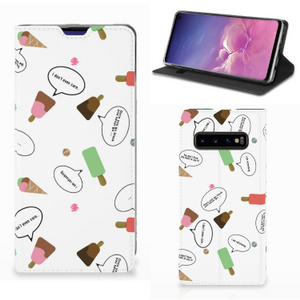 Samsung Galaxy S10 Flip Style Cover IJsjes