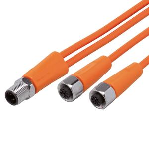 ifm Electronic EVT346 Verbindingskabel Aantal polen (sensoren): 5, 5 Stekker, recht, Bus, recht 0.3 m 1 stuk(s)