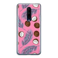 Kokosnoot roze: OnePlus 7 Pro Transparant Hoesje