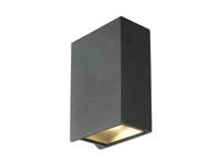 SLV Vierkante lampQuad Up - Down 2x4,3w - 3000K antraciet - 232445