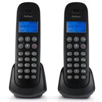 Profoon PDX-320 - DECT telefoon met 2 handsets, zwart