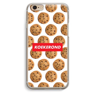 Koekerond: iPhone 6 / 6S Transparant Hoesje
