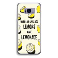Lemonade: Samsung Galaxy S8 Transparant Hoesje