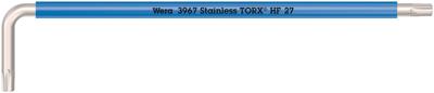 Wera 3967 SXL HF TORX® Stiftsleutel Multicolour met vasthoudfunctie, lang, RVS, TX 27 x 172 mm - 05022686001