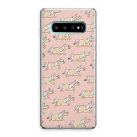 Ponys: Samsung Galaxy S10 Plus Transparant Hoesje