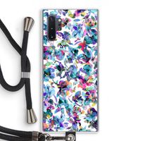 Hibiscus Flowers: Samsung Galaxy Note 10 Plus Transparant Hoesje met koord