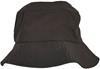 Flexfit FX5003EA Elastic Adjuster Bucket Hat - Black - One Size