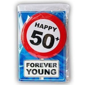 Happy Age Kaart - 50 Jaar Forever Young