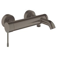 GROHE Essence New badkraan met omstel en koppelingen brushed hard graphite 33624AL1 - thumbnail