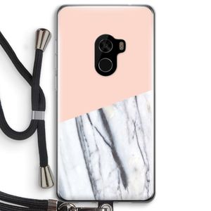 A touch of peach: Xiaomi Mi Mix 2 Transparant Hoesje met koord