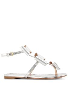 Giambattista Valli sandales Pop-Bow - Argent